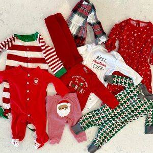 Baby girl Christmas bundle (6-12mo)